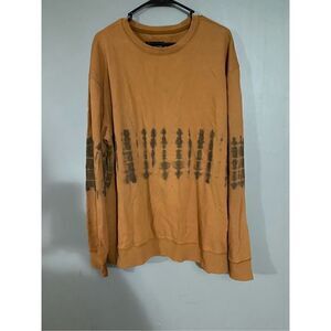 Original Use Tie Dye Knit Striped Sweater Size Large